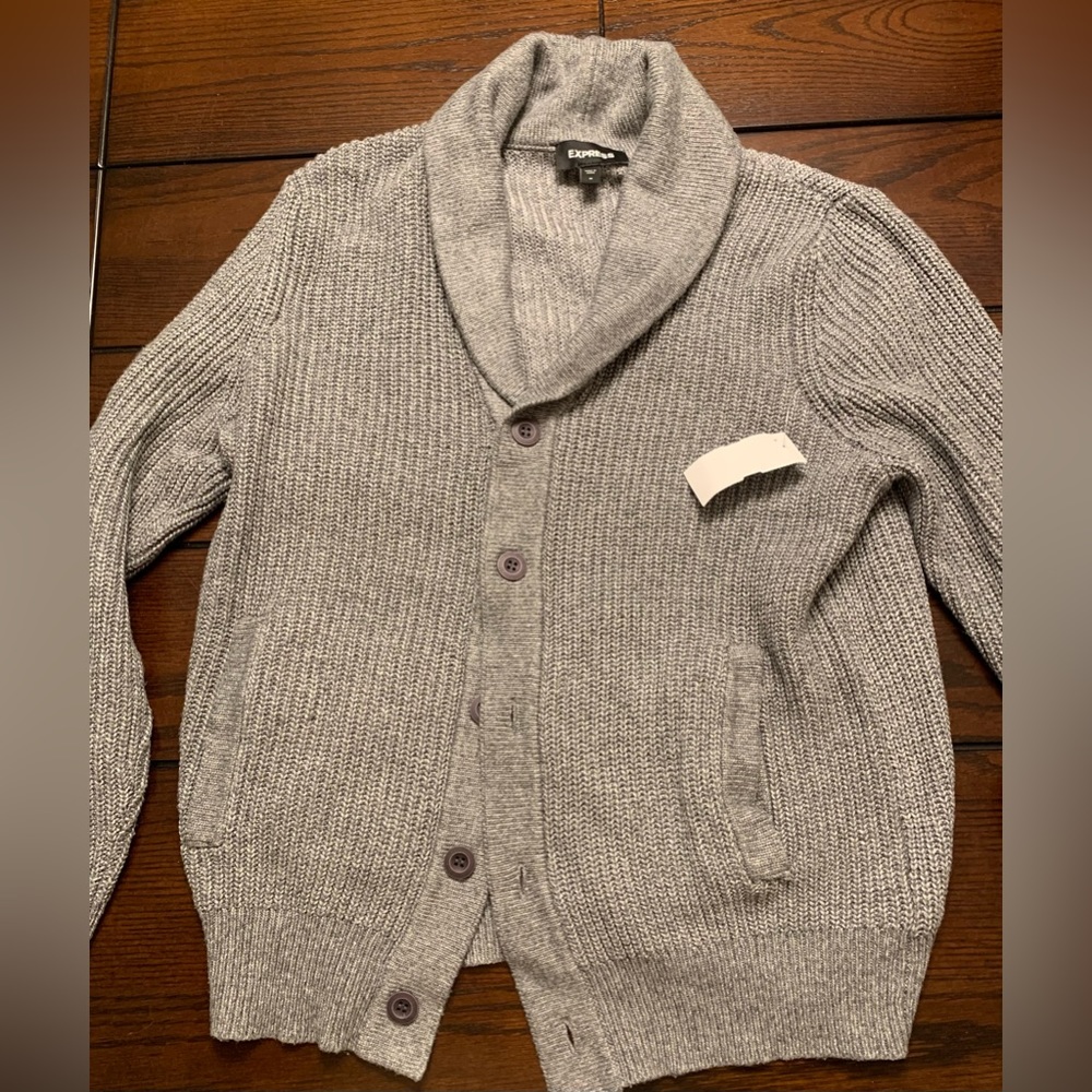 Pre Owned Mens Medium Express Cardigan style sweater